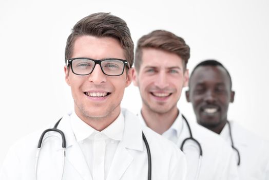 group of professional physicians