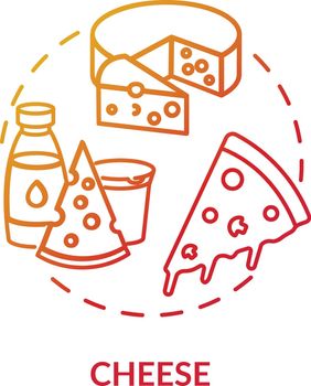 Cheese concept icon
