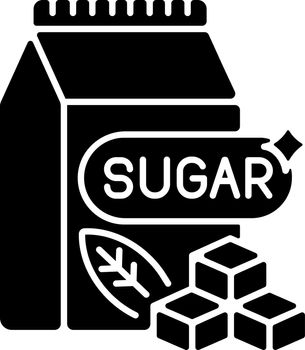 Sugars black glyph icon