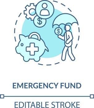 Emergency fund icon