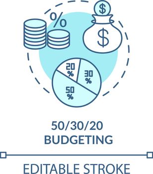 Budgeting concept icon