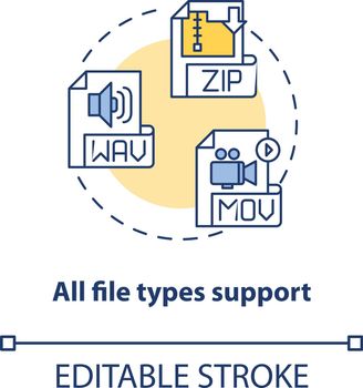 All file types support concept icon
