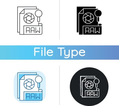 RAW file icon