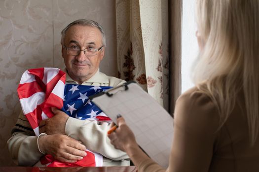 consultation of elderly people of the usa