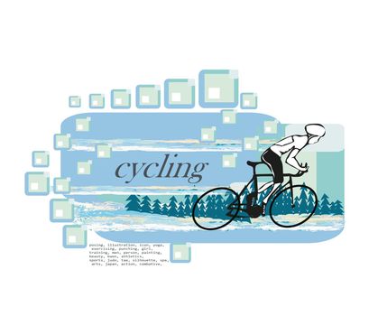 i love cycling banner
