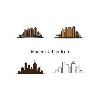 Modern urban logo