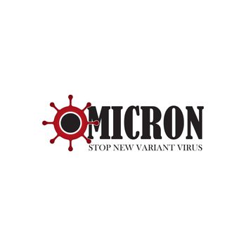 Omicron virus icon