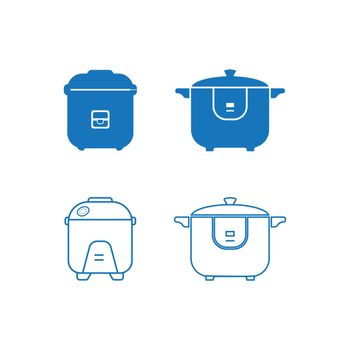 Electric rice cooker icon