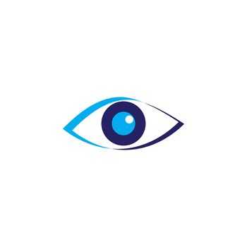 Eye vision optic free vector 