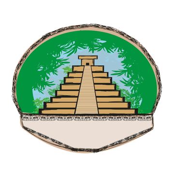 Mayan Pyramid, Chichen-Itza, Mexico