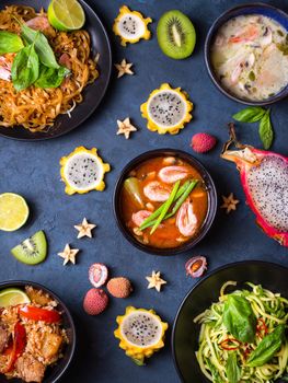 Thai food dishes