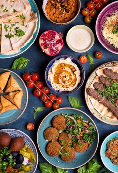 Arabic dishes and meze