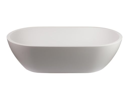 White oval washbasin