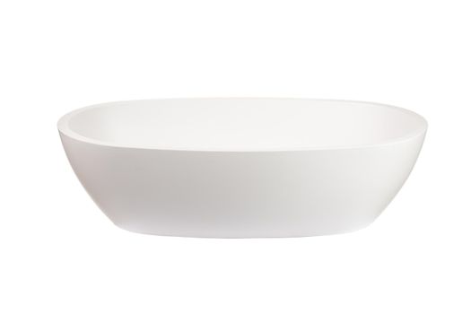 White oval washbasin