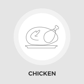 Chiken flat icon