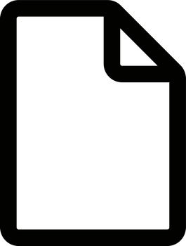 Memo simple icon. Vector illustration of flat design.