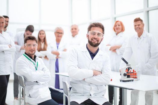 best researcher and his colleagues in the workplace