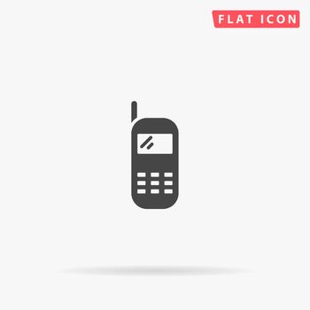 Cellphone flat vector icon
