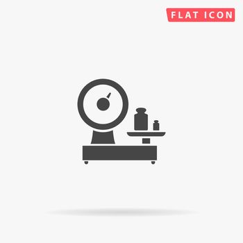 Scale flat vector icon