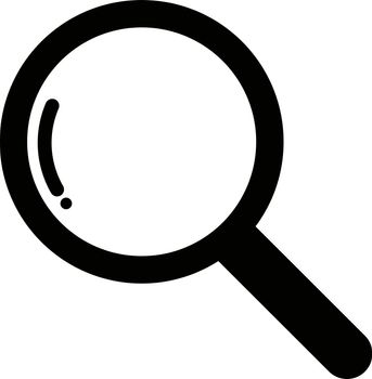 Loupe vector icon. You can express search and survey.