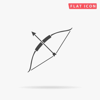 Bow flat vector icon