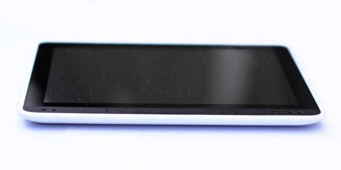tablet computer isolated on the backgrounds