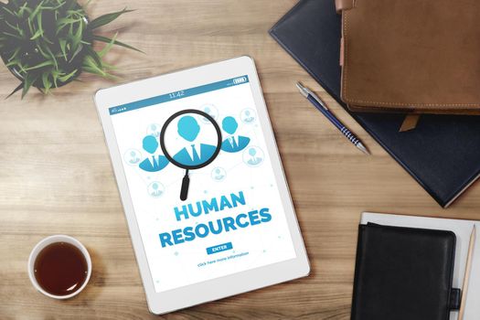 Human Resources and People Networking Concept