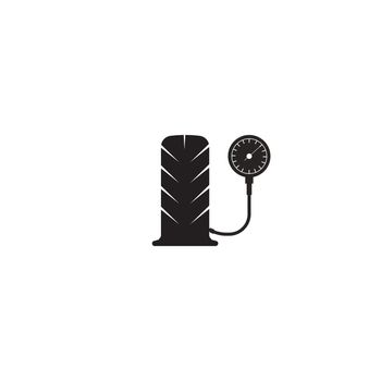 Tire pressure gauge icon