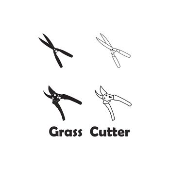 Grass cutter icon