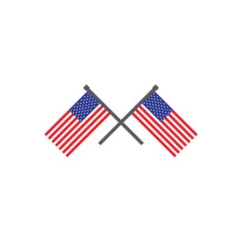 American flag icon