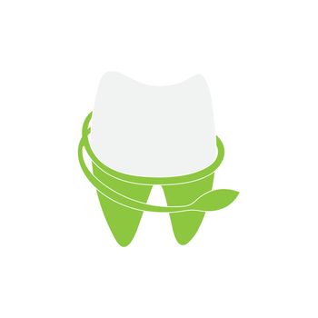 Dental icon template logo vector design