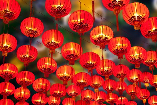 Chinese lanterns in Chinatown.