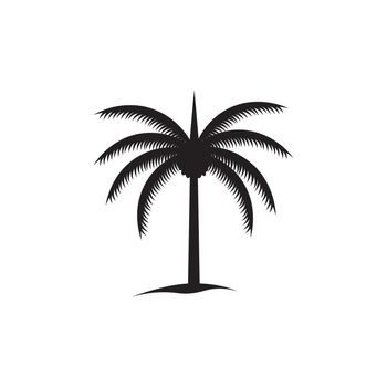 Dates palm icon template vector 