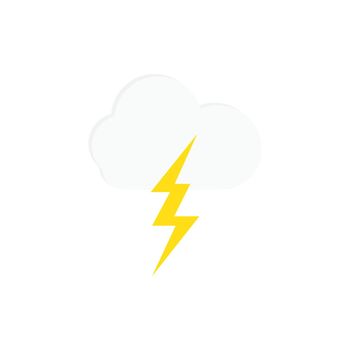 Cloud and weather icon template vector 