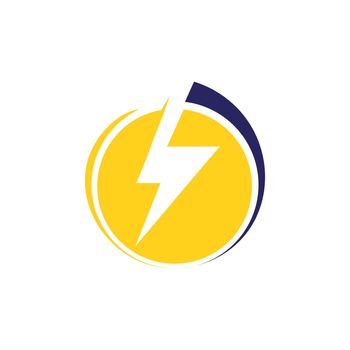 Power energy icon template vector 