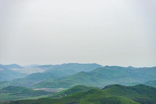 Mountain landscape of Shida Kartli, Georgia