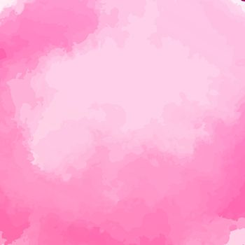 pink watercolor background with drips blots and smudge stains