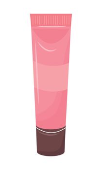 Lotion semi flat color vector object