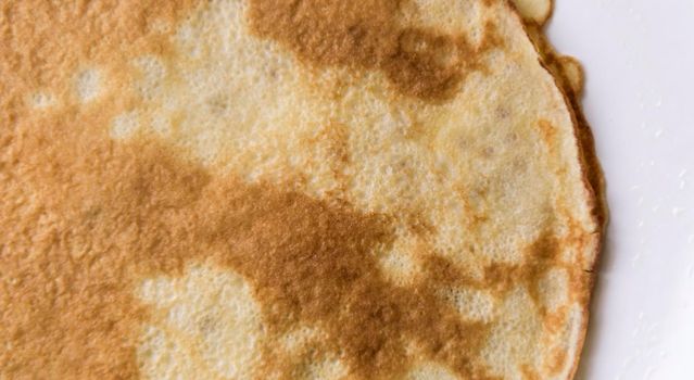 yeast pancake background traditional for Russian pancake week