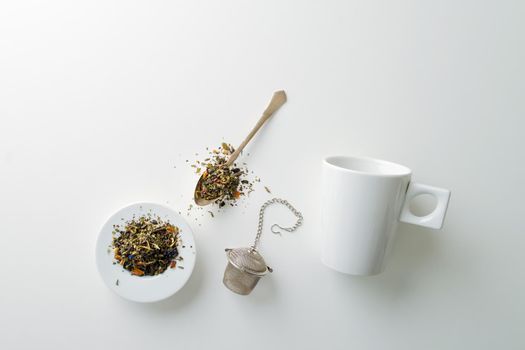 concept of giving up disposable tea bags