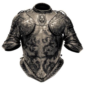 Isolated Torso Section Of A Suit Of Armour