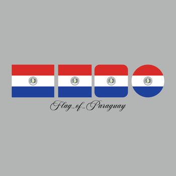 flag of paraguay nation design artwork