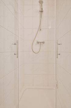 Simple clean shower cabinet