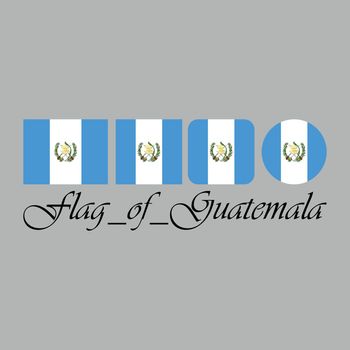 Flag of Guatemala nation design artwork