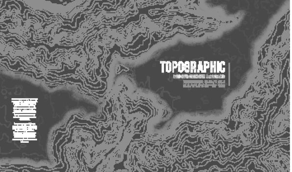 Grey contours vector topography. Geographic mountain topography vector illustration. Topographic pattern texture. Map on land vector terrain. Elevation graphic contour height lines. Topographic map
