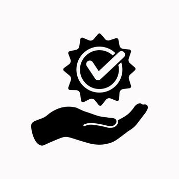 Service offer - Check best option - Minimal icon vector illustration