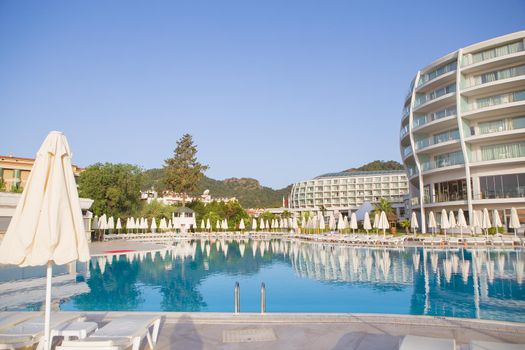 A beautiful and large hotel in Turkey in Marmaris