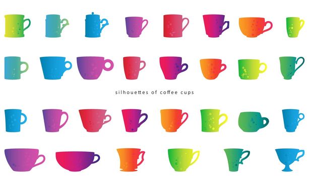 Coffe cups shapes
