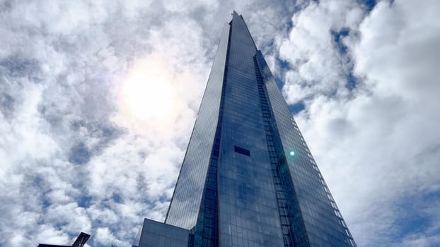 The famous Shard Tower in London - LONDON, UK - JUNE 9, 2022