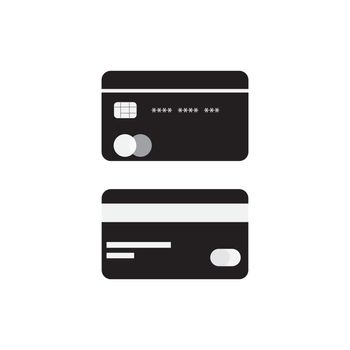 ATM Card icon template vector 